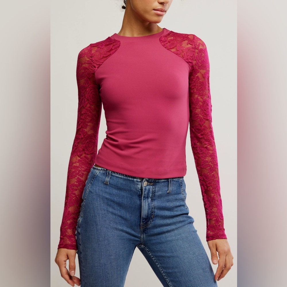 Free People Intimately No Excuses Long Sleeve